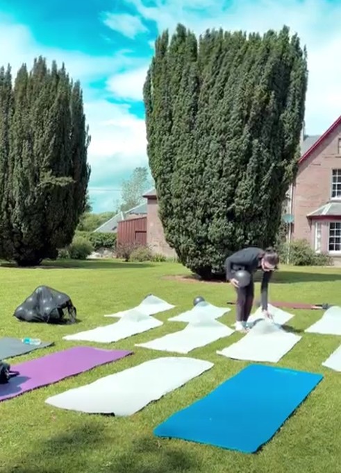 Pilates garden